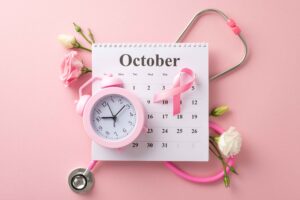 Pink October cleaning by BBK Cleaners promoting self-care and a healthy home