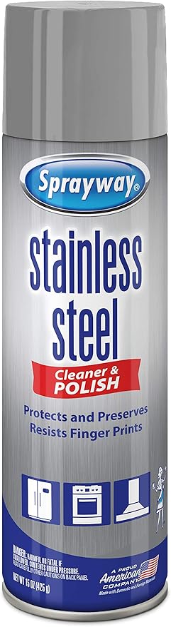 Sprayway Stainless Steel Cleaner (Water-Based)