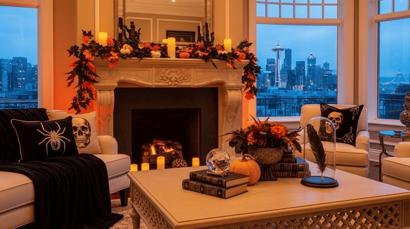 Halloween in the Pacific Northwest is a season of transformation. As the misty rain begins to fall over Lake Washington and the vibrant maples drop their leaves in neighborhoods like Medina and M